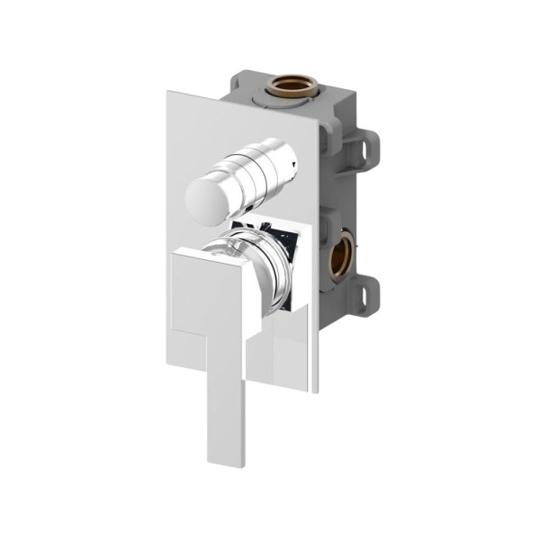MISCELATORE INCASSO DOCCIA DUE VIE GATTONI COLOR CUBE 8533