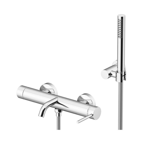 MISCELATORE ESTERNO VASCA CON DUPLEX DOCCIA GATTONI CIRLCE TWO 9100