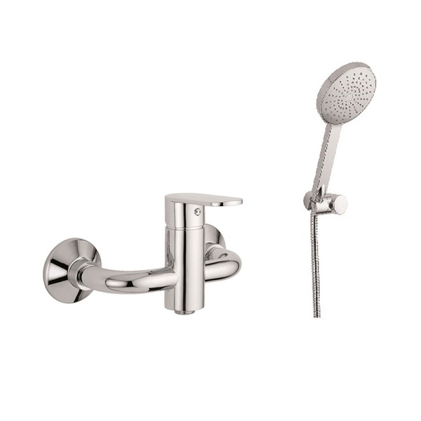 MISCELATORE MONOCOMANDO SIMPLE DOCCIA ESTERNA CROMATO