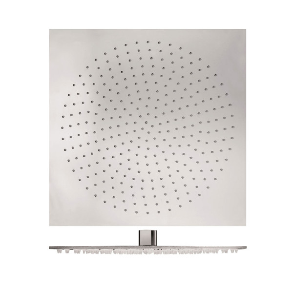 SOFFIONE QUADRO A SOFFITTO CROMATO