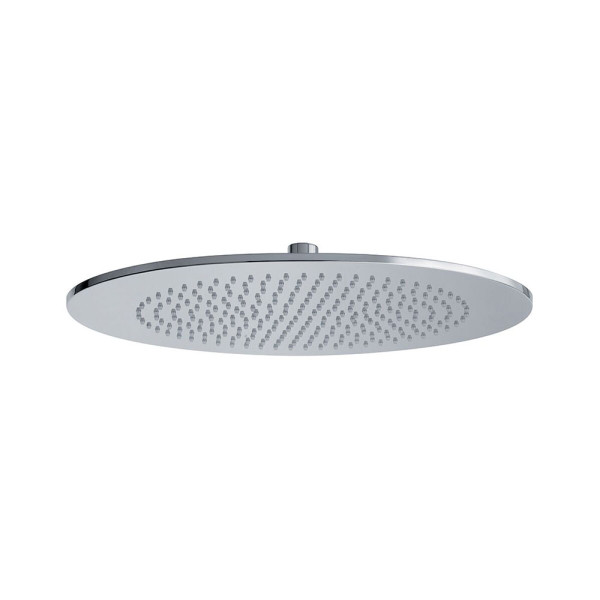 SOFFIONE OVALE CON SNODO CROMATO