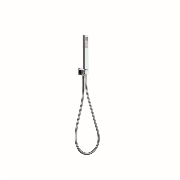 SET DOCCIA CON SUPPORTO A MURO E PRESA ACQUA
