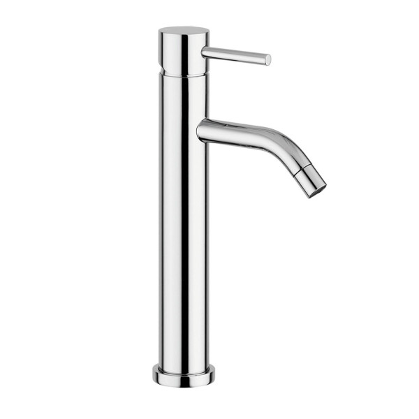 MISCELATORE LAVABO ALTO WAVE CROMATO