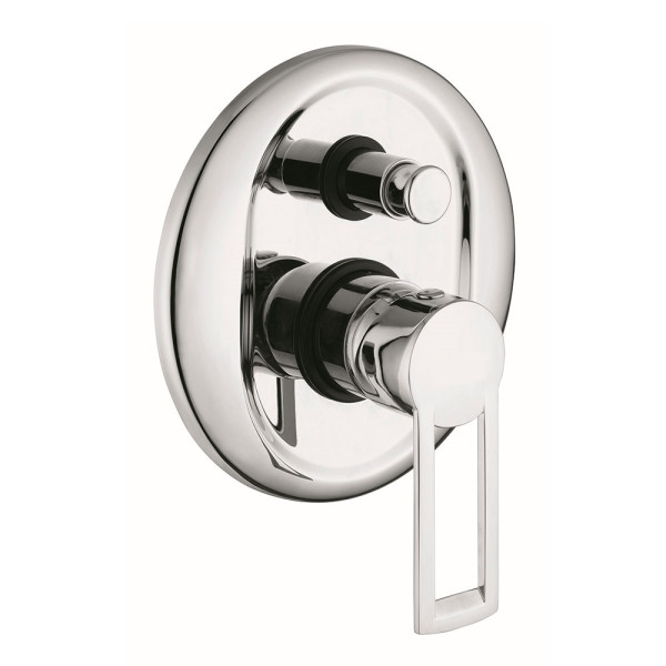 MISCELATORE DOCCIA INCASSO LEVEL CROMATO