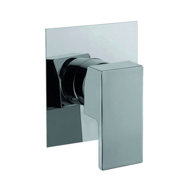 MISCELATORE DOCCIA INCASSO QUADRO CROMATO